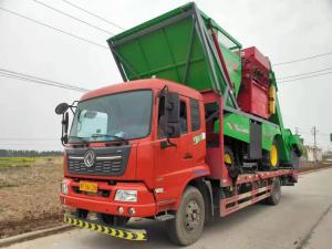 山(shan)西(xi)莖(jing)穗兼(jian)收玉(yu)米(mi)收穫(huo)機髮(fa)貨了